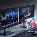 Kabel przewód Thunderbolt 4 USB-C 240W 4K 1.5m - czarny