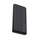 Powerbank Wpower WPBBK-2 10000mAh USB-A USB-C - czarny