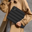 Torba pokrowiec Puffy na laptop 15-16'' + etui na akcesoria - czarny