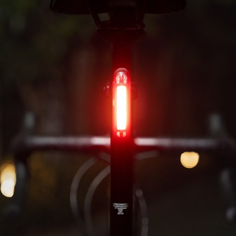 Zestaw lampek rowerowych akumulatorowych przód tył 1000 lm