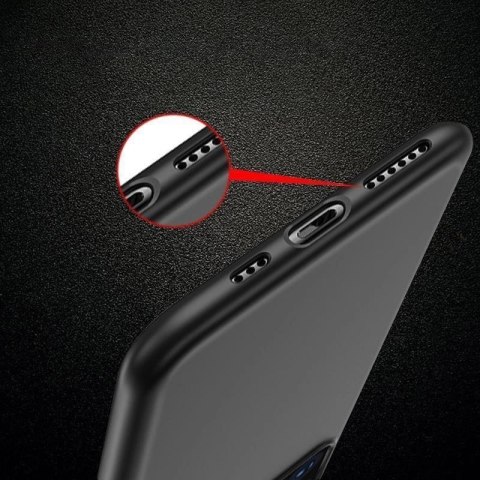 Etui case plecki elastyczne na iPhone 17 Pro Max Soft Case - czarne