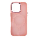 Etui pokrowiec ochronny na iPhone 17 Fashion Case MagSafe - różowe