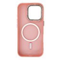 Etui pokrowiec ochronny na iPhone 17 Pro Max Fashion Case MagSafe - różowe