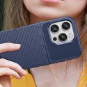 Etui silikonowy pancerny pokrowiec na iPhone 16e Thunder Case - niebieski