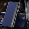 Etui z klapką podstawką na iPhone 16e Sleep Case Pro - niebieskie