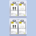 Kabel przewód silikonowy USB-C 60W 1m - biały