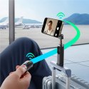 Selfie stick kij do zdjęć z uchwytem pilotem Bluetooth MagSafe - czarny