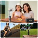Selfie stick kij do zdjęć z uchwytem pilotem Bluetooth MagSafe - czarny