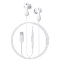 Słuchawki przewodowe douszne Encok CZ20 USB-C - białe