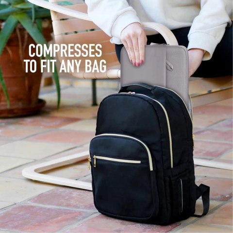 Torba pokrowiec etui Sleeve na laptopa 15-16'' - szara