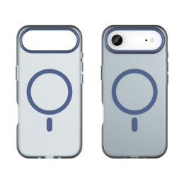 Etui case na iPhone 17 Air Magnetic Abrasive MagSafe - matowe niebieskie