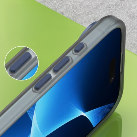 Etui case na iPhone 17 Air Magnetic Abrasive MagSafe - matowe niebieskie