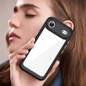 Etui case pokrowiec na iPhone 17 Air Outer Space - czarne przezroczyste