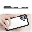 Etui case pokrowiec na iPhone 17 Outer Space - czarne przezroczyste
