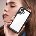 Etui case pokrowiec na iPhone 17 Outer Space - czarne przezroczyste