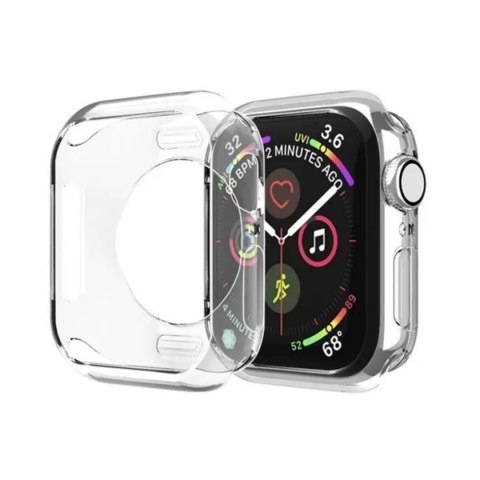 Etui na Apple Watch Series 4/5/6/SE 44 mm Ultra Clear Watch Case - przezroczyste