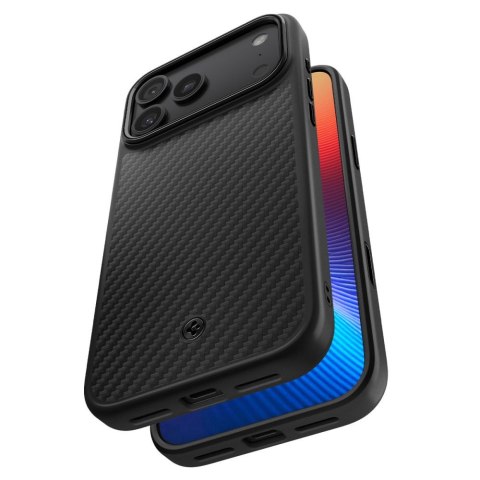 Etui ochronne case na iPhone 17 Pro Enzo Aramid T MagSafe - czarne