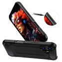 Etui pancerne na iPhone 17 Hybrid Armor - czarne