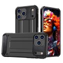 Etui pancerne na iPhone 17 Pro Hybrid Armor - czarne