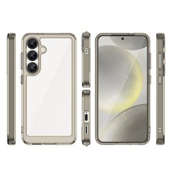 Etui pokrowiec na Samsung Galaxy S25 Edge z elastyczną ramką Outer Space Case - półprzezroczyste