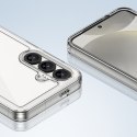 Etui pokrowiec na Samsung Galaxy S25 Edge z elastyczną ramką Outer Space Case - przezroczyste