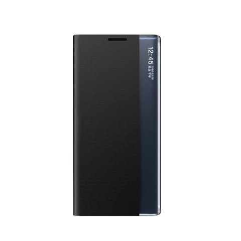 Etui pokrowiec na Samsung Galaxy S25 Edge z klapką podstawką New Sleep Case - czarne