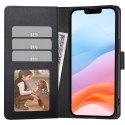 Etui pokrowiec z klapką do Xiaomi 15T Pro Wallet - czarne