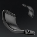 Etui silikonowe na Samsung Galaxy S25 Edge Carbon Case - czarne