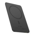 Powerbank magnetyczny Ultra-Slim 5000mAh 20W PicoGo AM41 MagSafe z kablem USB-C 30cm - czarny