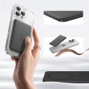 Powerbank magnetyczny Ultra-Slim 5000mAh 20W PicoGo AM41 MagSafe z kablem USB-C 30cm - czarny