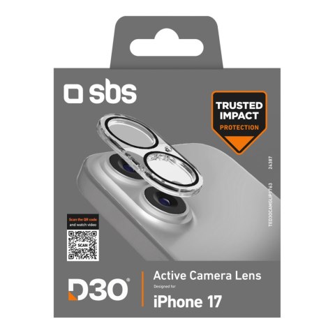 Szkło ochronne na obiektywy do iPhone 17 z technologią D3O Camera Glass