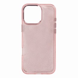 Etui brokatowe na Samsung Galaxy S25 Edge Glitter Case - różowe