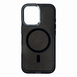Etui brokatowe na iPhone 17 Pro MagSafe Glitter Case - czarne