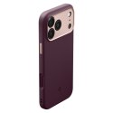 Etui case pokrowiec na iPhone 17 Pro Max MagSafe Nano Pop Mag - bordowe