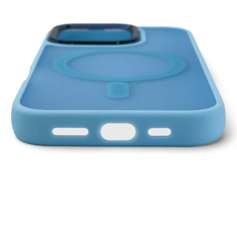 Etui ochronne plecki na Samsung Galaxy A36 5G MagSafe Fashion Case - niebieskie