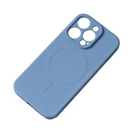Etui ochronne plecki na Samsung Galaxy A36 5G MagSafe Silicone Case - niebieskie