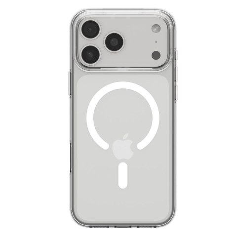 Etui pokrowiec na iPhone 17 Pro MagSafe Liquid Crystal - przezroczysto-białe