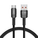 Kabel przewód USB-C - USB-A UltraBoost Evo 100W 5A 1m - czarny