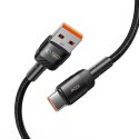 Kabel przewód USB-C - USB-A UltraBoost Evo 100W 5A 1m - czarny