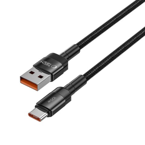 Kabel przewód USB-C - USB-A UltraBoost Evo 100W 5A 1m - czarny