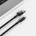 Kabel przewód USB-C - USB-A UltraBoost Evo 100W 5A 1m - czarny