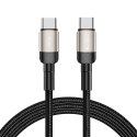 Kabel przewód USB-C UltraBoost Evo PD 100W 5A 2m - tytanowy