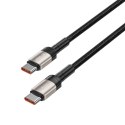 Kabel przewód USB-C UltraBoost Evo PD 100W 5A 2m - tytanowy