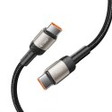 Kabel przewód USB-C UltraBoost Evo PD 100W 5A 2m - tytanowy