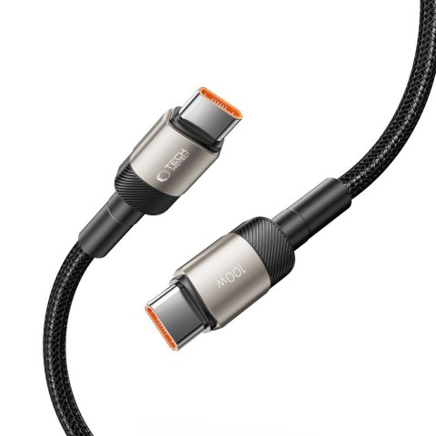Kabel przewód USB-C UltraBoost Evo PD 100W 5A 2m - tytanowy