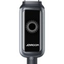 Kabel przewód w oplocie USB-C - iPhone Lightning 30W 1.2m - czarny