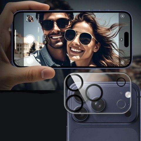 Osłona aparatu obiektywu na iPhone 17 Pro Max Cam Fit+ - przezroczysta