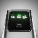Powerbank z wyświetlaczem 20000mAh PD 100W LCD - szary