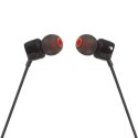 Słuchawki przewodowe douszne z pilotem JBL Tune 110 mini jack 3.5mm - czarne