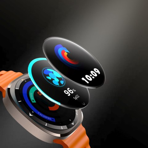 Smartwach sportowy z funkcją odbierania połączeń Venture Series JR-FV2 - pomarańczowy